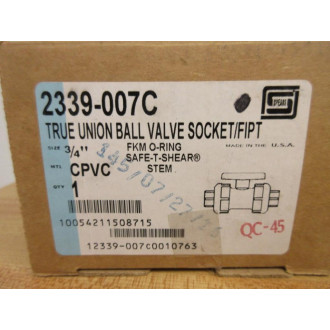 Spears 2339-007C True Union Ball Valve 34" 2339007C