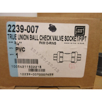 Spears 2239-007 True Union Ball Check Valve 34" 2239007