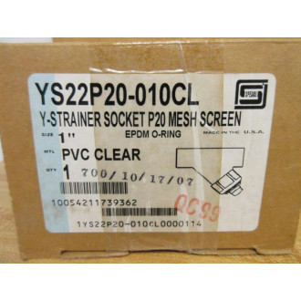Spears YS22P20-010CL Y-Strainer 1" YS22P20010CL