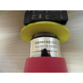 Siemens 3SU1051-1HB20-0AA0 Push Pull Switch - New No Box