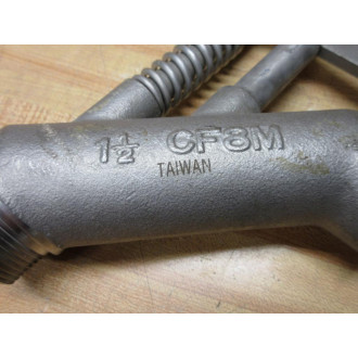 FNW Valve 1-12-CF8M Cast Stainless Sampling Valve 112CF8M - New No Box