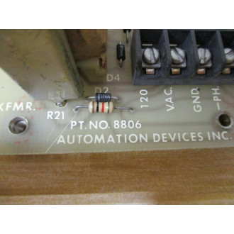 Sensi-Tron 8806 Automation Devices Inc. Circuit Board - New No Box