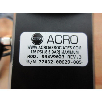 Acro 934V9023 Pinch Valve - New No Box