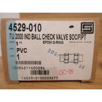 Spears 4529-010 TU 2000 Industrial Check Valve 1" 4529010