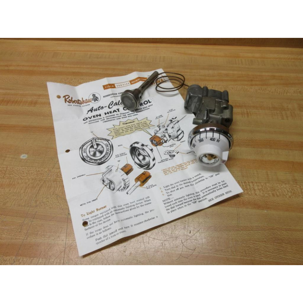 Robertshaw BJ-WA-6 Oven Thermostat BJ-WA - New No Box