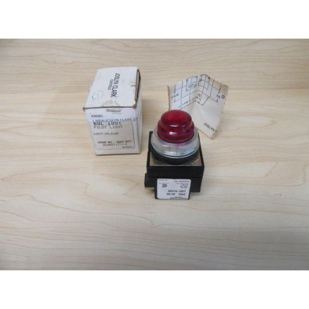 Joslyn Clark 100T-PLR2R Pilot Light 100TPLR2R