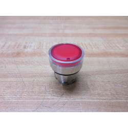 Schneider Electric ZB4BW34 Illuminated Push Button Head Red - New No Box