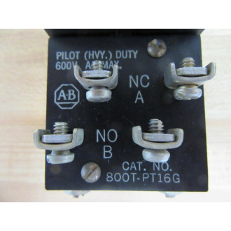 Allen Bradley 800T-PT16G Green Pilot Light Early Design - New No Box