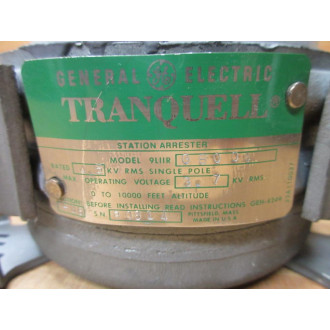 General Electric 9LIIR-GB004 GE Tranquell Station Arrester - Used