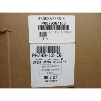 Hilliard PH739-12-CG Hilco Filter Element PH73912CG