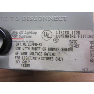 General Electric LCPFH-F2 Lighting LCPFHF2 - New No Box