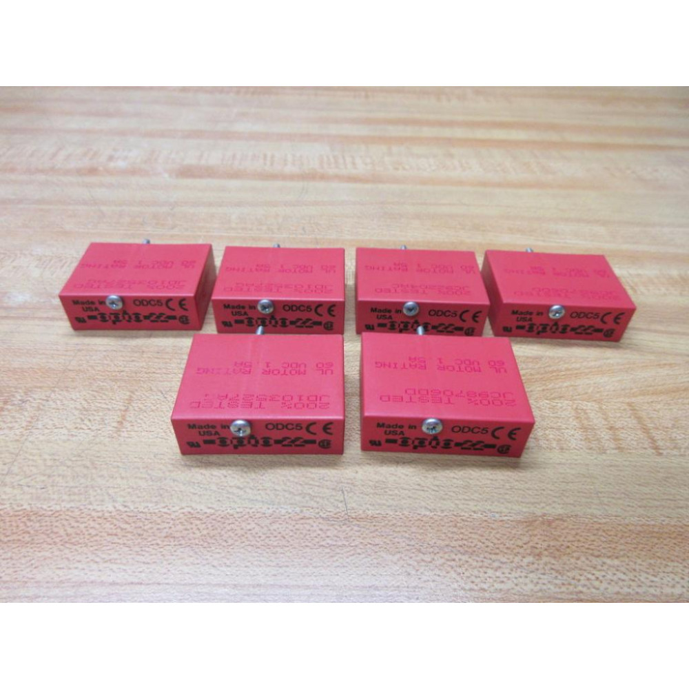 Opto 22 ODC5 Relay Module 60VDC 1.5A (Pack of 6) - New No Box
