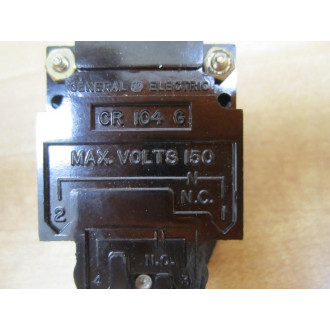 General Electric CR104G11 Contact Block