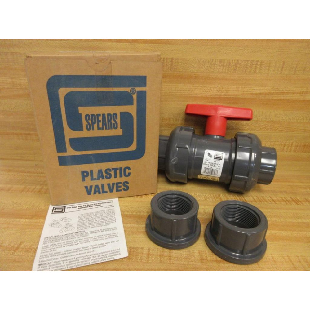 Spears 2339-012 True Union Ball Valve 1-14" 2339012