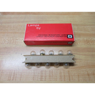 Chicago Miniature CM13 Lamp Light Bulb 13 (Pack of 10)