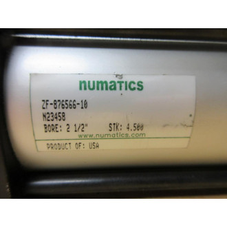 Asco Numatics ZF-876566-10 Cylinder N23458 - New No Box