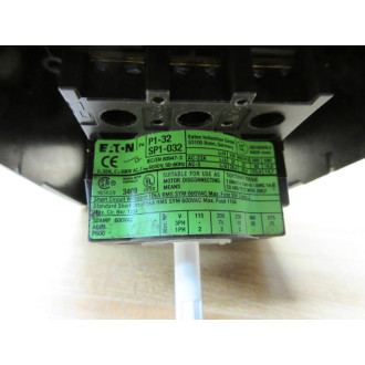 Moeller PC-GF20-FR Safety Switch Enclosure PCGF20FR WP1-32SP1-032 - Used