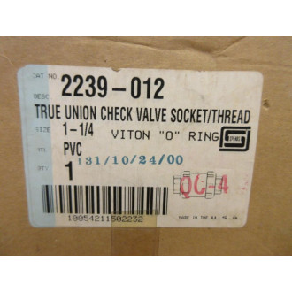 Spears 2239-012 True Union Check Valve 1-14" 2239012