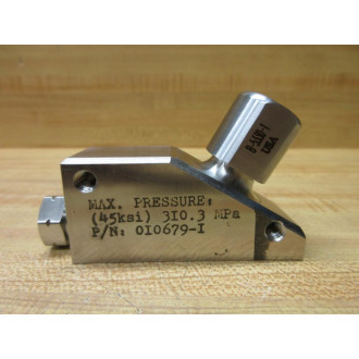 0I0679-I Pressure Relief Valve 010679-1 - New No Box