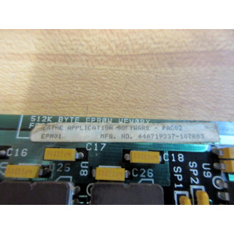 General Electric 44A719337-107 EPM01 Memory Board 44A723603-001 - Used