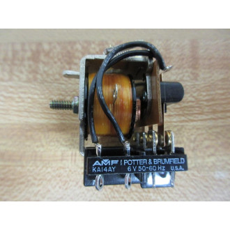 Potter & Brumfield KA14AY Relay KAI4AY 6V 3PDT 5AMP 120VAC