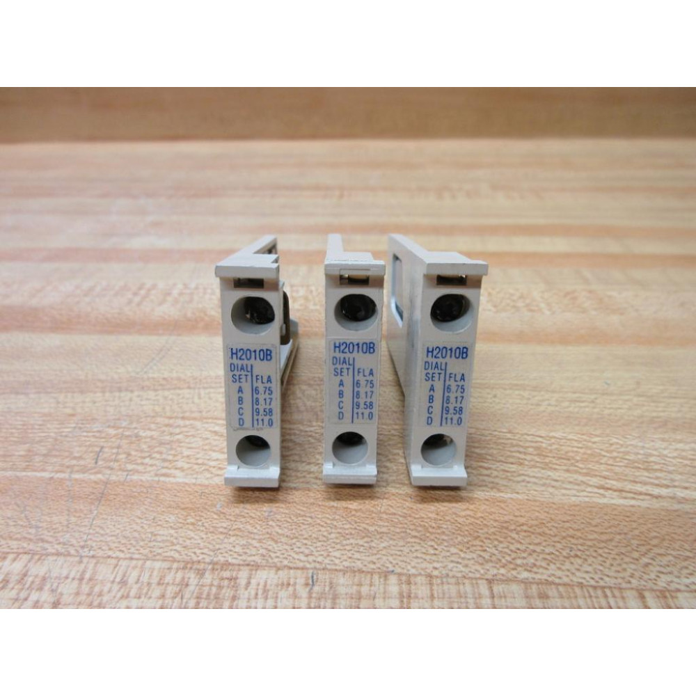 Cutler Hammer H2010B Eaton Heater H2010B 6.75 - 11 Amp (Pack of 3) - Used