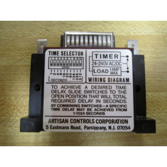 Artisan 438 USA Time Delay Relay 438USA 24-240VACDC