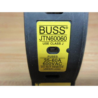 Buss JTN60060 Bussmann Fuse Block Cr. Ref 5KK58 - Used