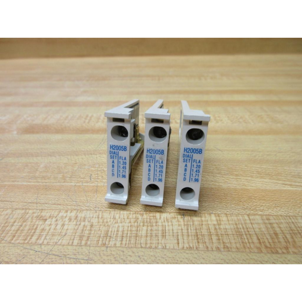 Cutler Hammer H2005B Eaton Overload Heater (Pack of 3) - Used