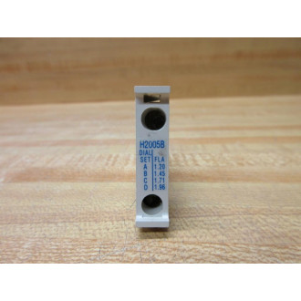 Cutler Hammer H2005B Eaton Overload Heater (Pack of 3) - Used