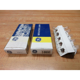 General Electric 1866 GE Miniature Light Bulb Lamp (Pack of 10)