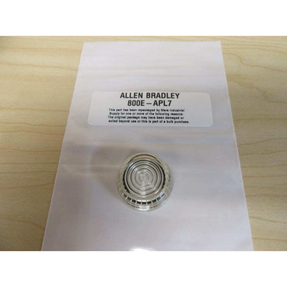 Allen Bradley 800E-APL7 Pilot Light Lens
