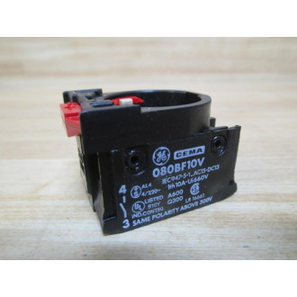 General Electric 080BF10V Contact Block GE