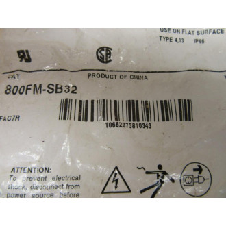 Allen Bradley 800FM-SB32 3-Pos Spring Return Switch 800FMSB32 Ser A