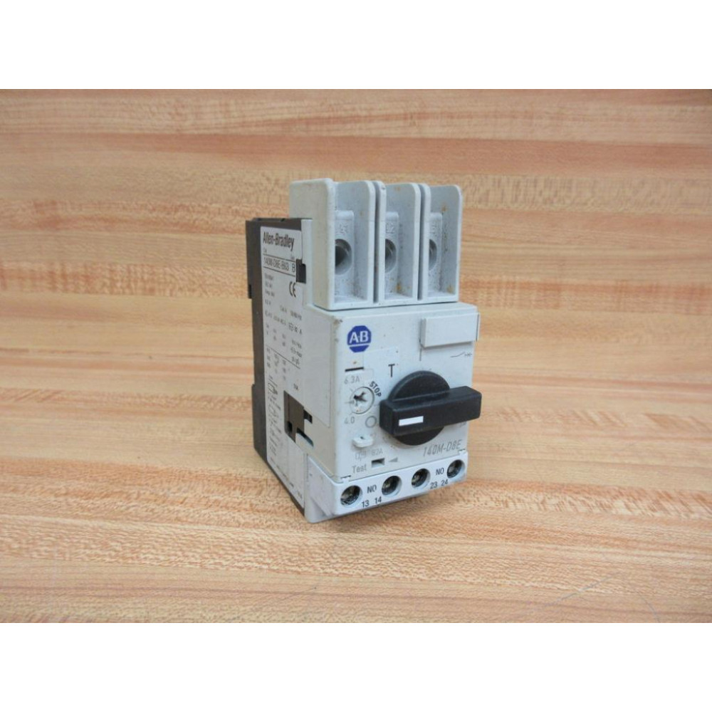 Allen Bradley 140M-D8E-B63 Circuit Breaker 140MD8EB63 - Used