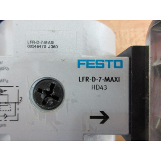 Festo LFR-D-7-MAXI Pneumatic Valve LFRD7MAXI - Used