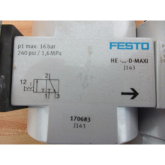 Festo LFR-D-7-MAXI Pneumatic Valve LFRD7MAXI - Used