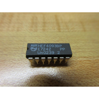 Philips HEF4093BP Semiconductor (Pack of 2) - New No Box