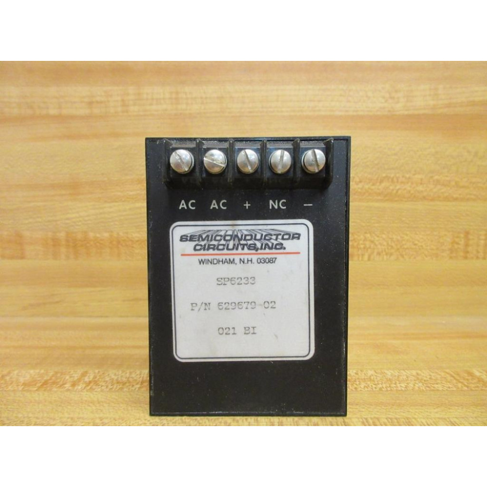 Semiconductor Circuits 629679-02 Power Supply Module 62967902 - Used