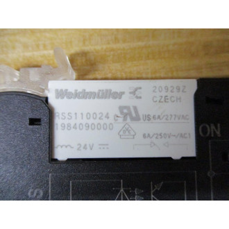 Weidmuller 1984540000 Relay Module TRS 24VDC 1CO AGSNO W 198409000 - New No Box