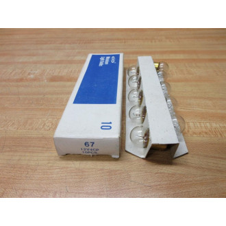 CEC Industries 67 Miniature Lamp Light Bulbs (Pack of 10)