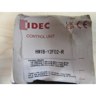 IDEC HW1B-Y2F02-R Push Button Switch