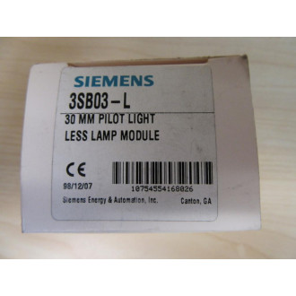Siemens 3SB03-L Pilot Light