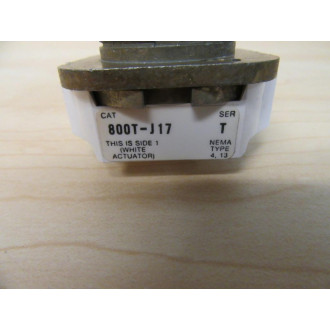 Allen Bradley 800T-J17 Selector Switch Core Only - New No Box