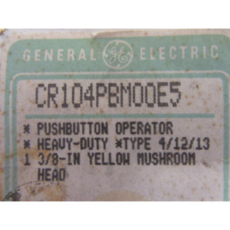 General Electric CR104PBM00E5 Push Pull Switch