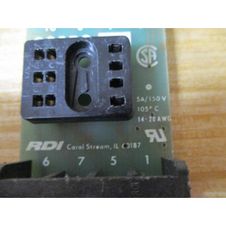 RDI 202BS Relay Socket Board - New No Box
