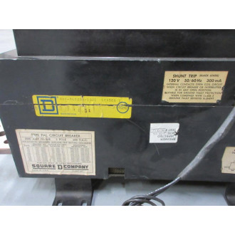 Square D PAF-361200-1021 1200A Circuit Breaker PAF3612001021 - Used
