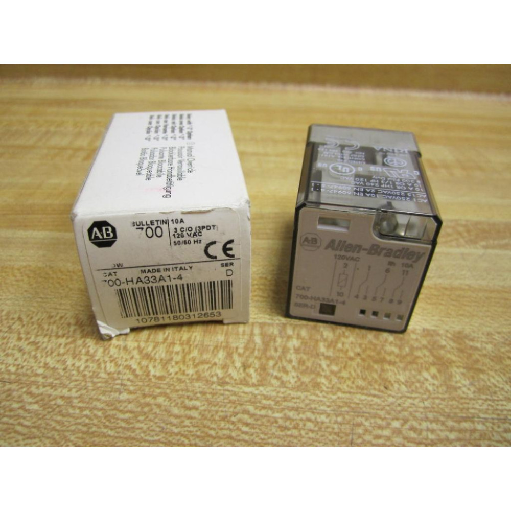 Allen Bradley 700-HA33A1-4 Relay 700-HA33A1-4 Series A