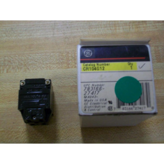 General Electric CR104G12 Contact Block