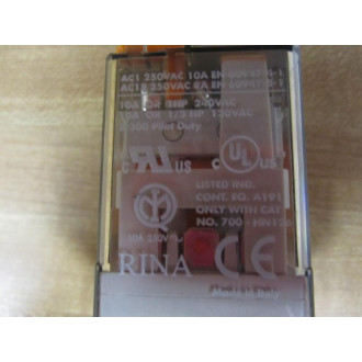 Allen Bradley 700-HA33A1-3-4 Relay 700-HA33A1-3-4-120VAC - Used